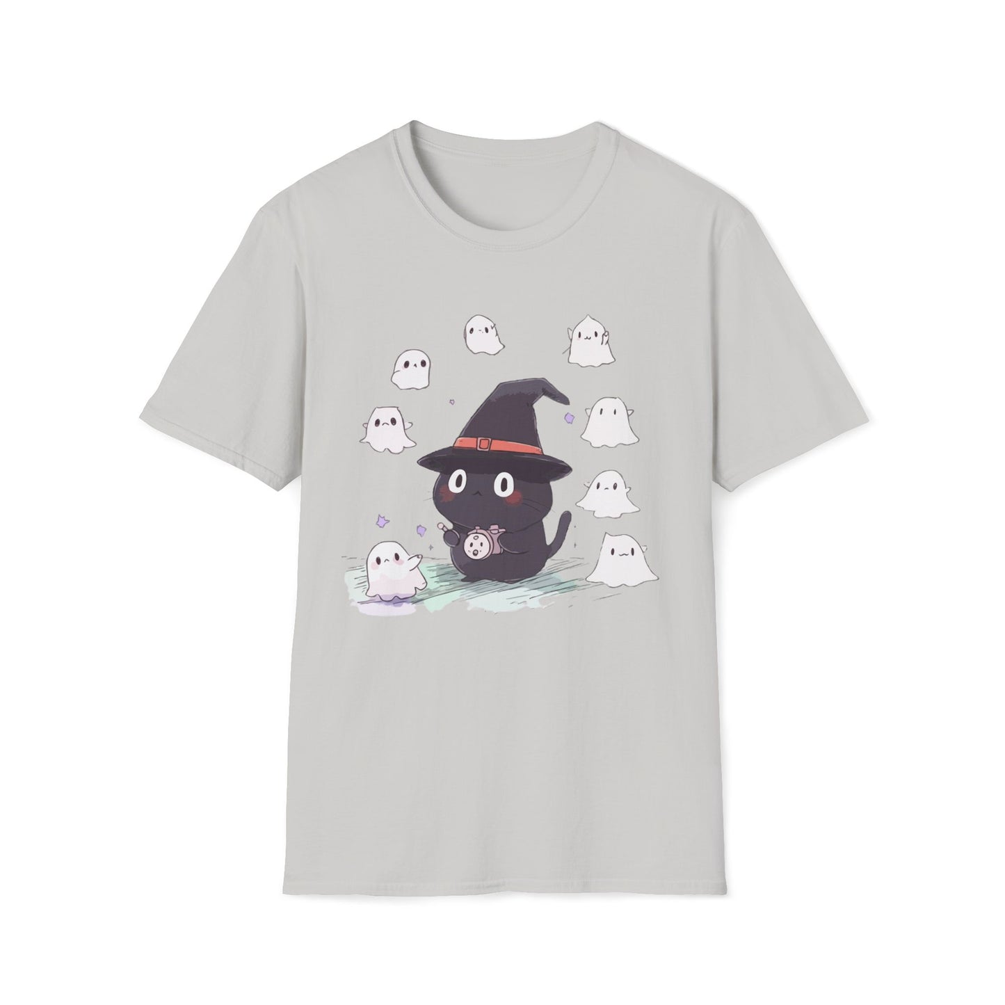 Witchy Cat & Ghost Pals T-Shirt